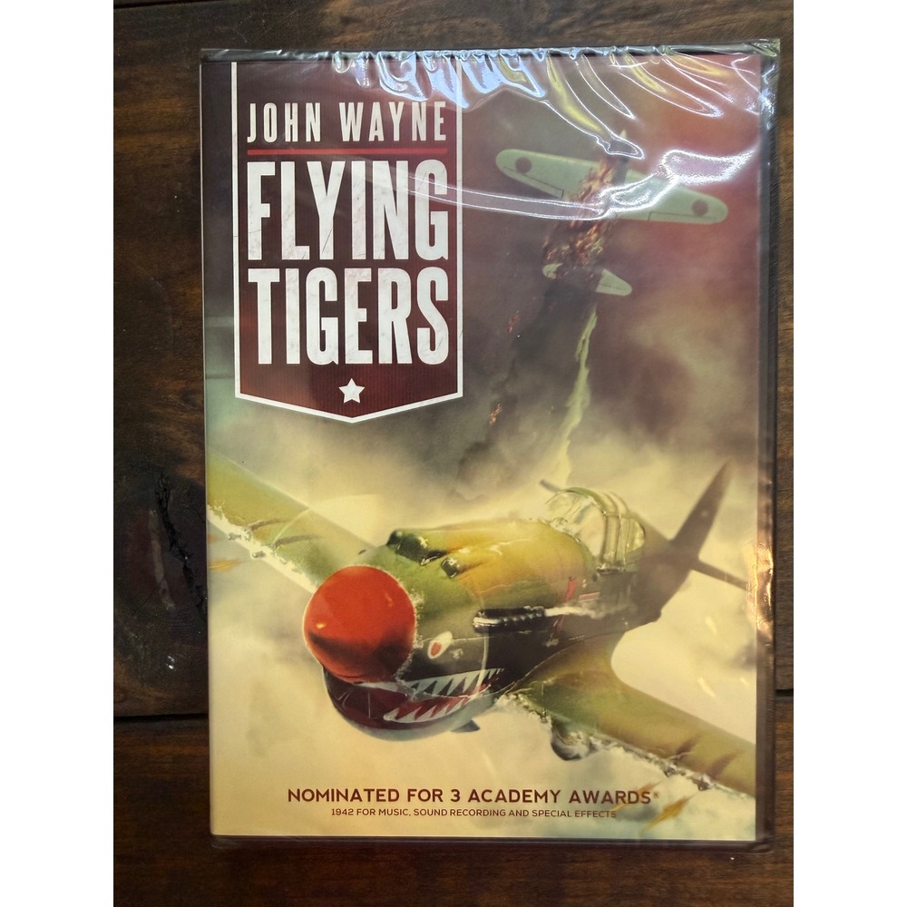 Flying Tigers DVD John Wayne War Movie Republic Classic B&W 87090077507